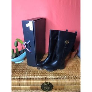 Tommy Hilfiger riding boots Knee high